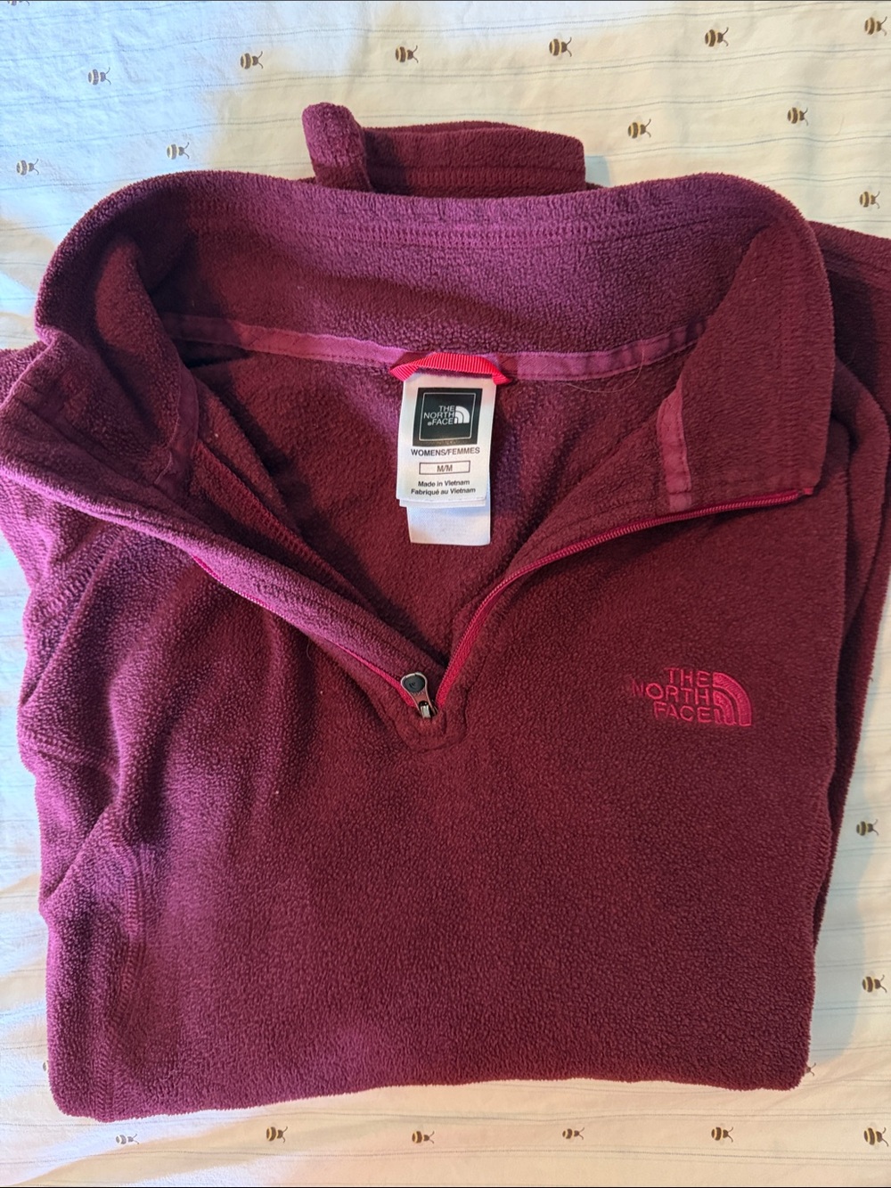 The North Face Women's Half-Zip Cowl Fleece - Plum